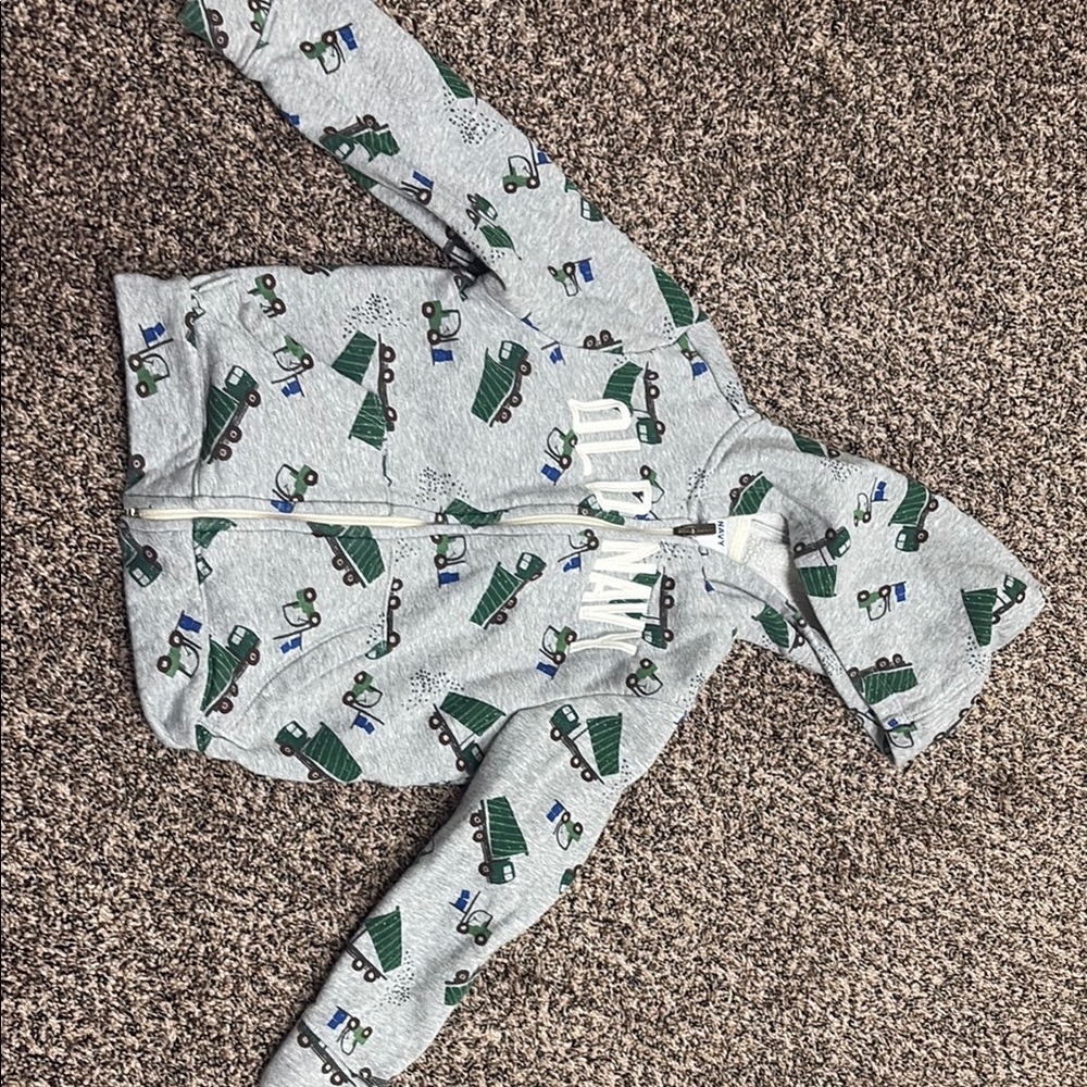 Kids Gray and Green One Piece
